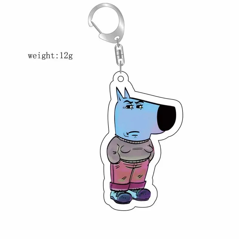 Chill Guy Keychain