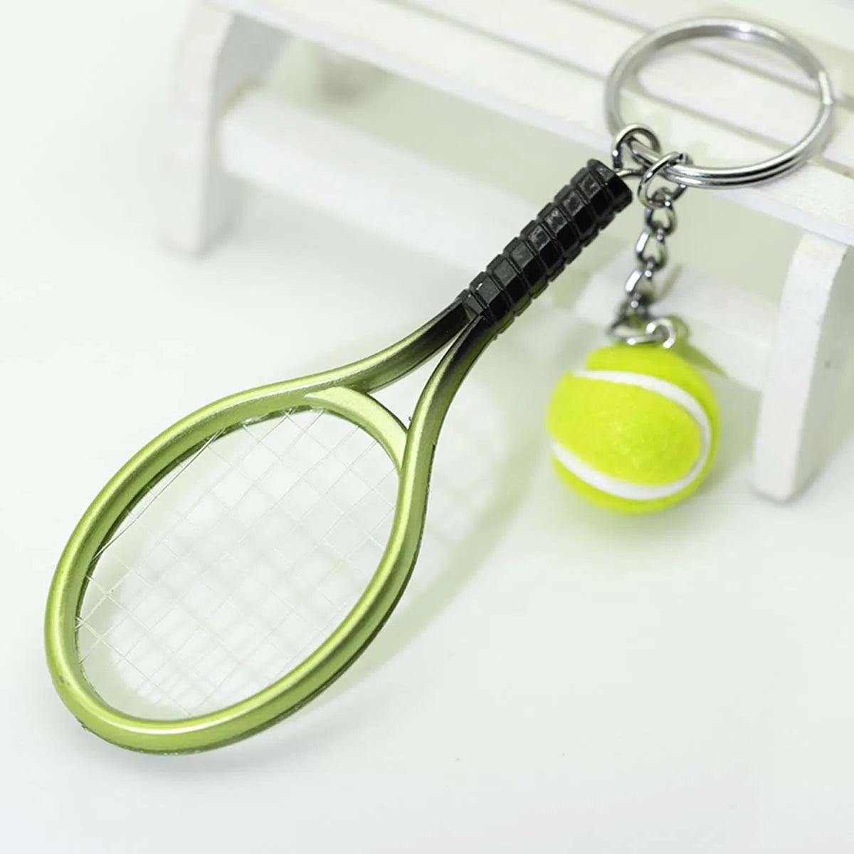 Tennis Keychain