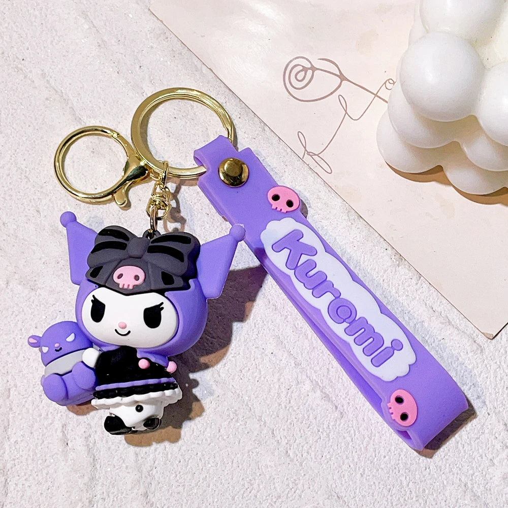Kawaii Sanrio Kuromi Keychain