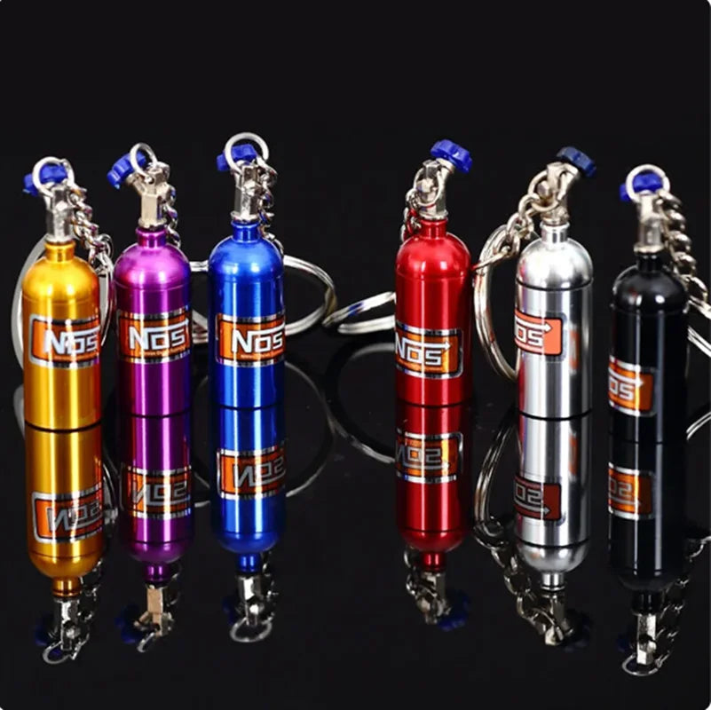 Nos Nitrogen Bottle Keychain