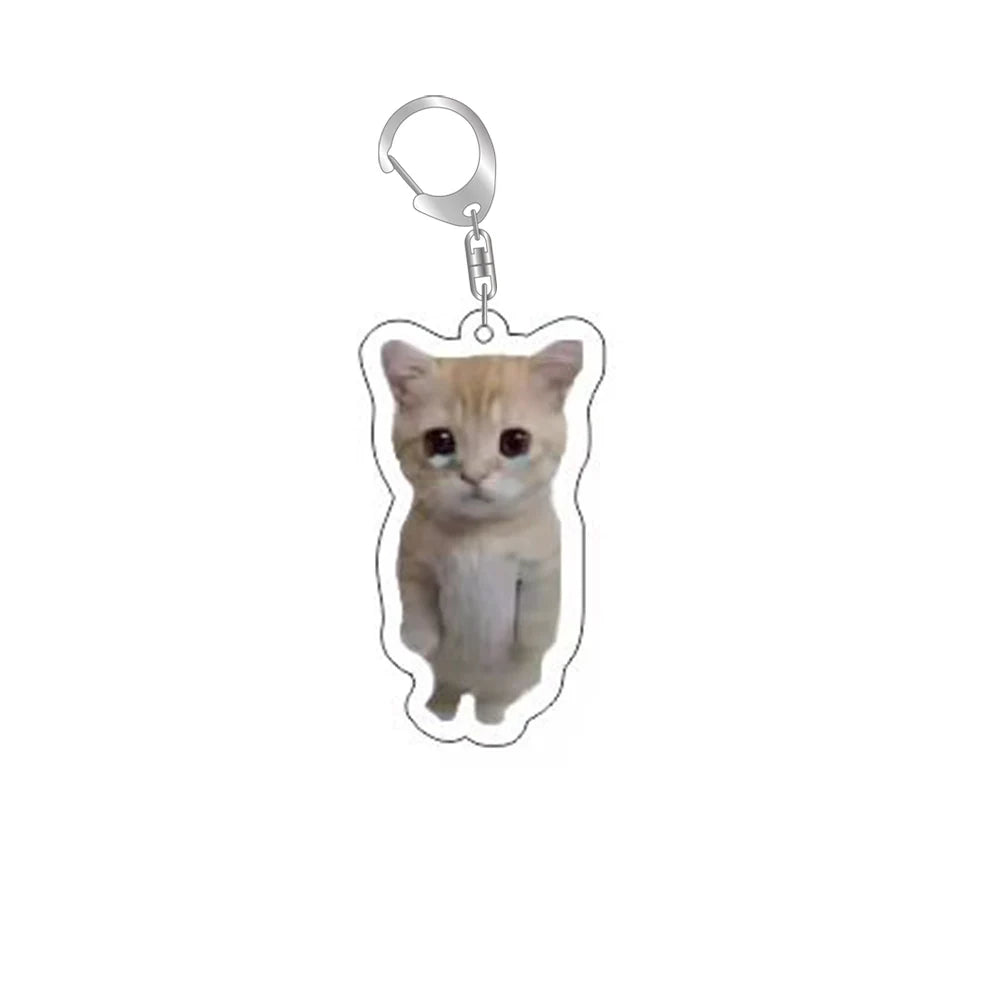 Cat Memes Keychain