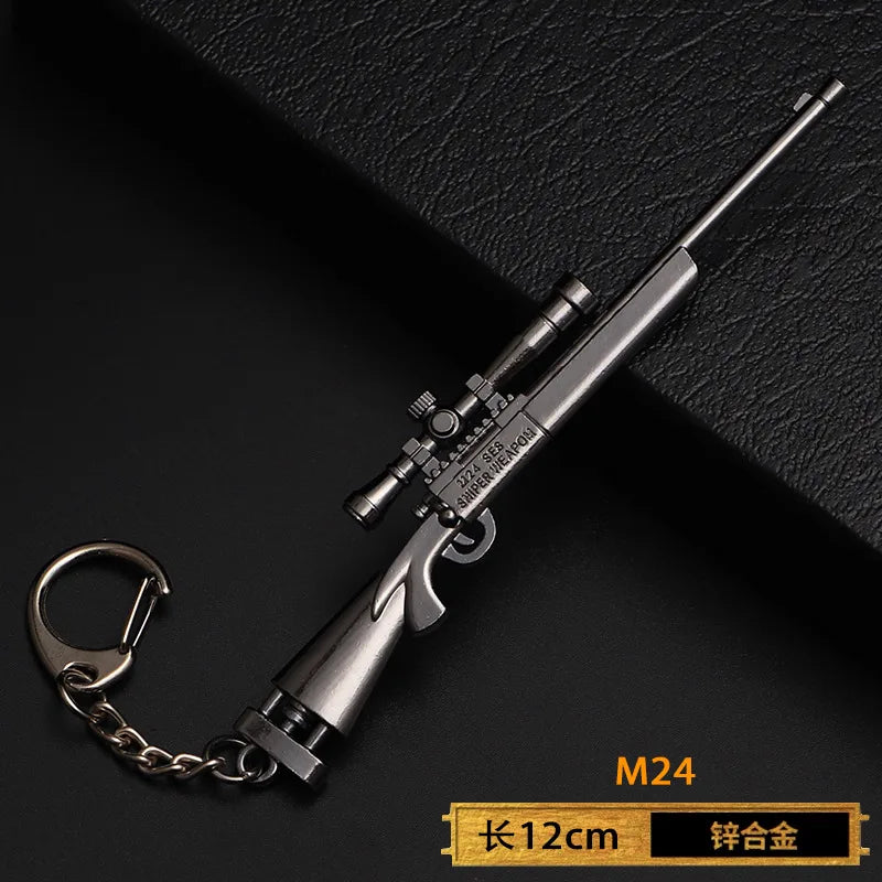 PUBG Gun Keychain