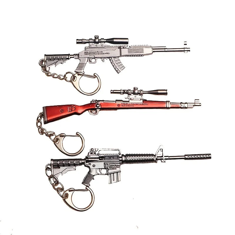 PUBG Gun Keychain