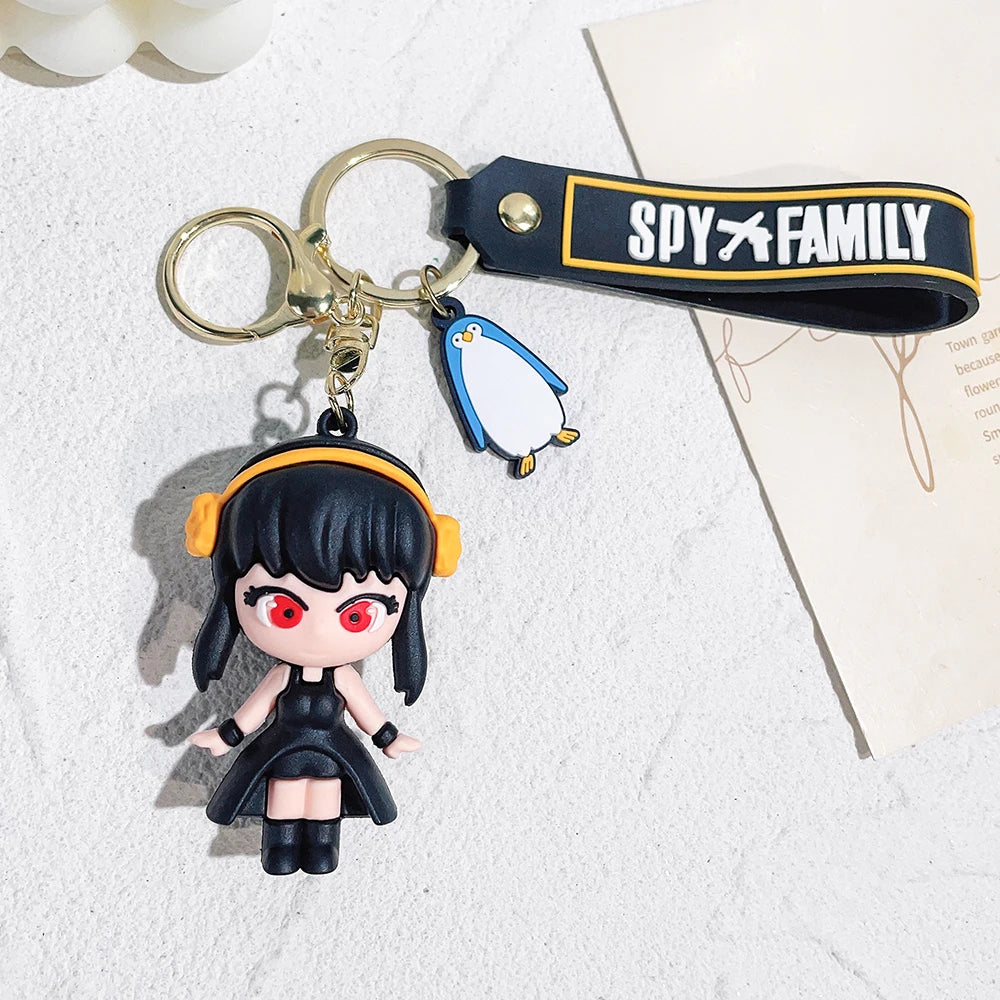 Spy X Family Twilight Anya Yor Loid Forger Keychain