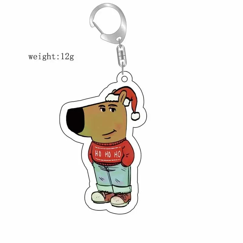 Chill Guy Keychain