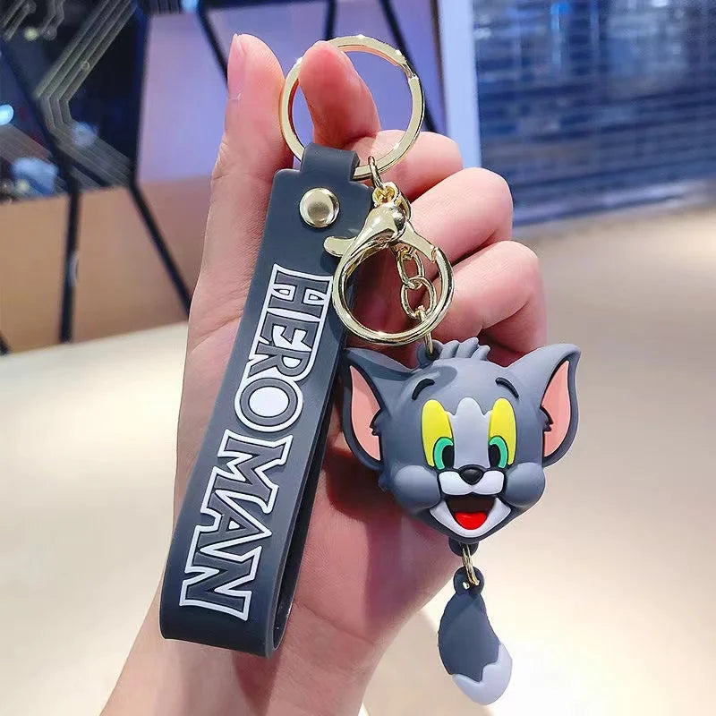 Tom and Jerry Keychain