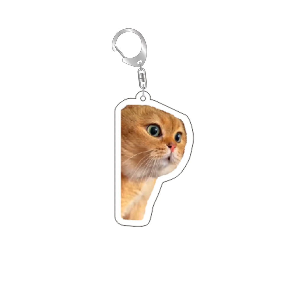 Cat Memes Keychain