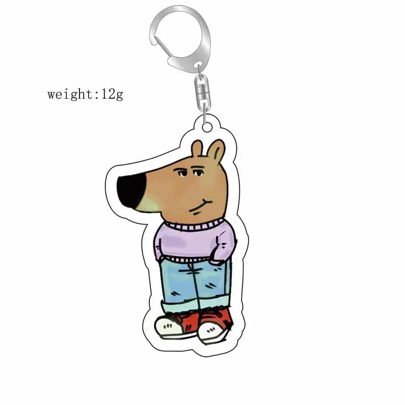 Chill Guy Keychain