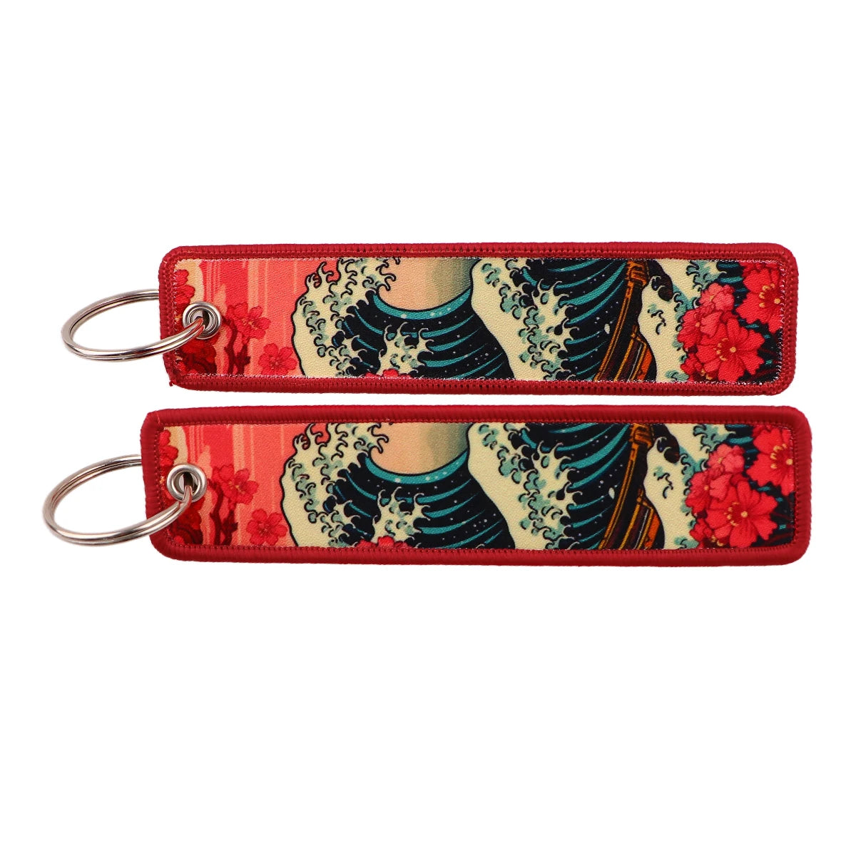 Van Gogh Embroidery Keychain