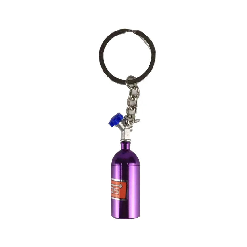 Nos Nitrogen Bottle Keychain