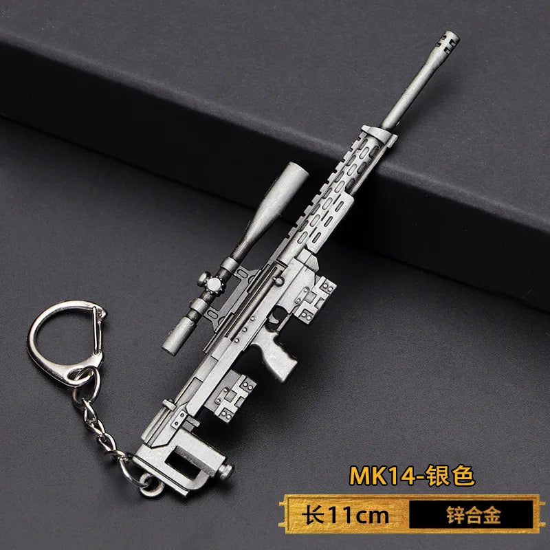 PUBG Gun Keychain