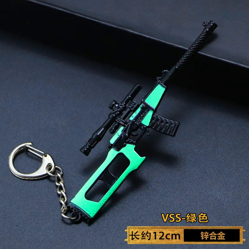 PUBG Gun Keychain
