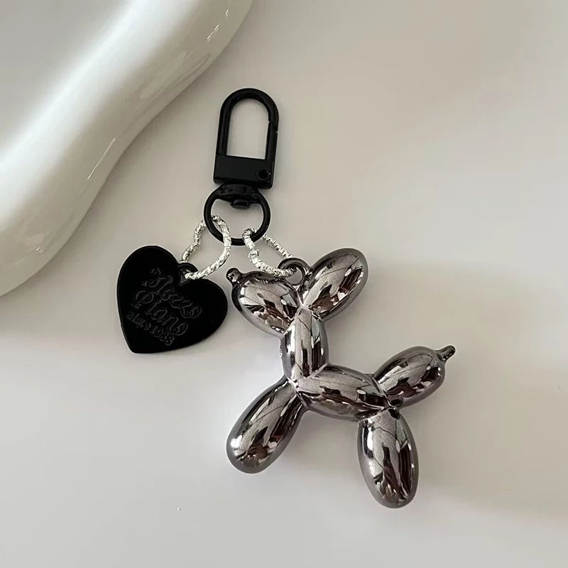 Y2K Balloon Dog Keychain