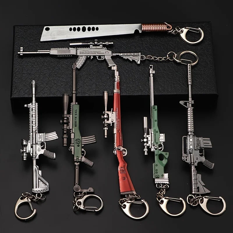 PUBG Gun Keychain