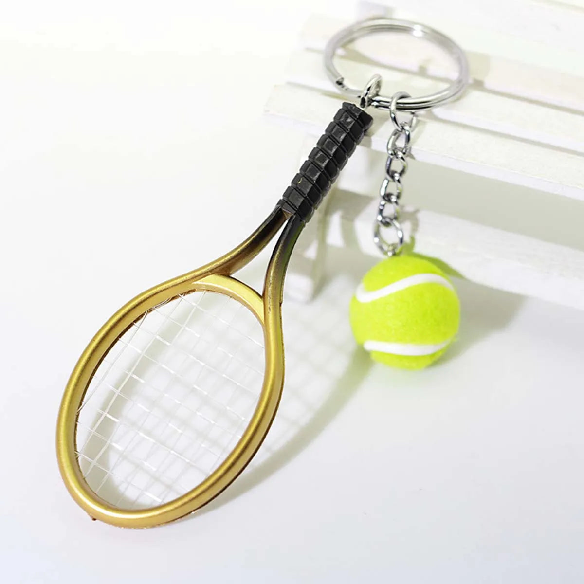 Tennis Keychain