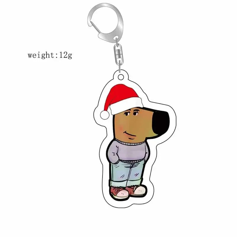 Chill Guy Keychain