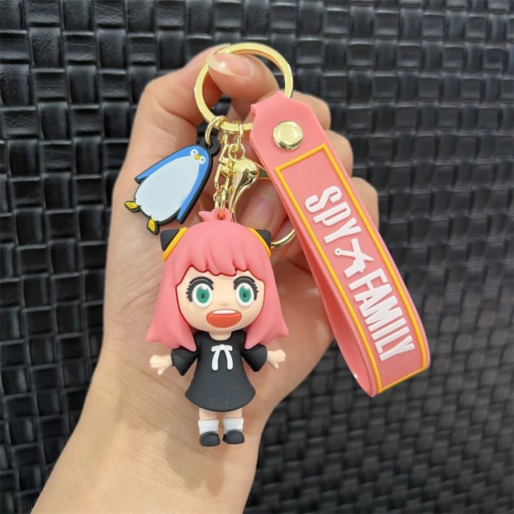 Spy X Family Twilight Anya Yor Loid Forger Keychain