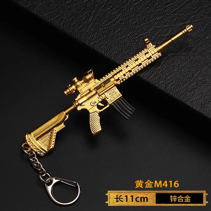 PUBG Gun Keychain
