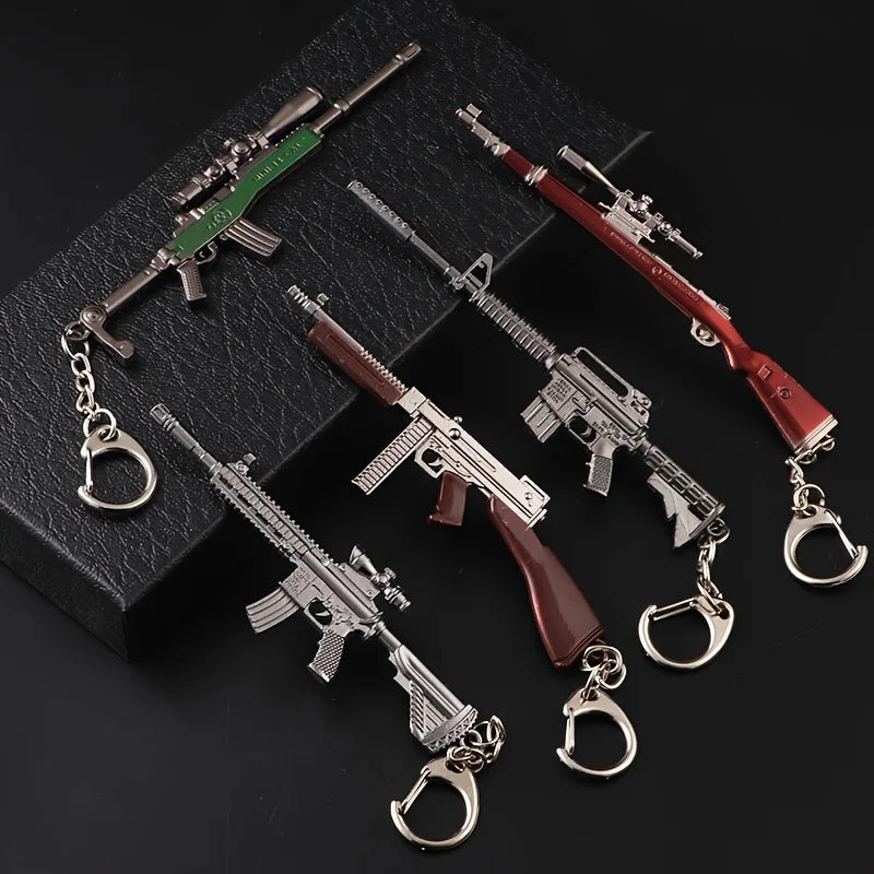 PUBG Gun Keychain