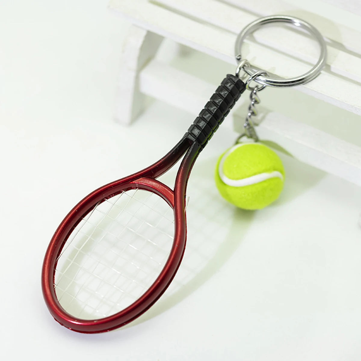 Tennis Keychain