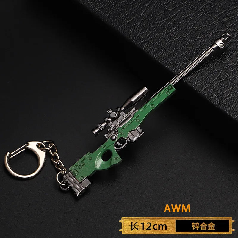 PUBG Gun Keychain