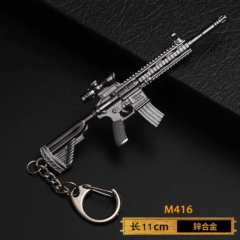 PUBG Gun Keychain