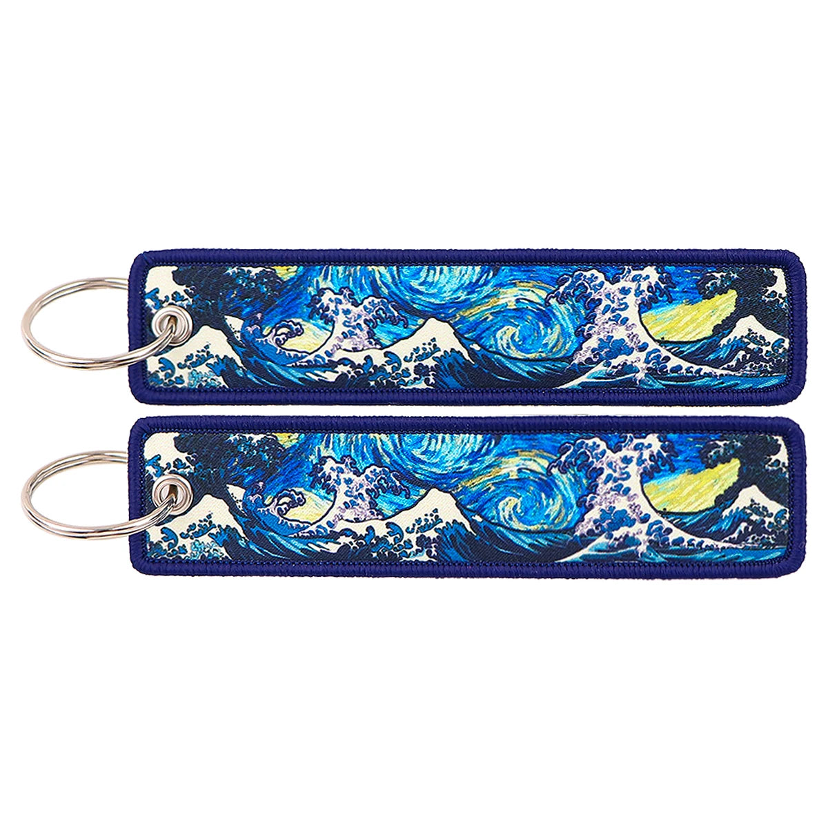 Van Gogh Embroidery Keychain