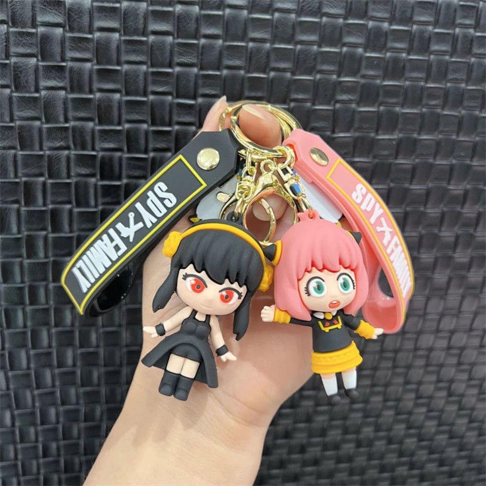 Spy X Family Twilight Anya Yor Loid Forger Keychain