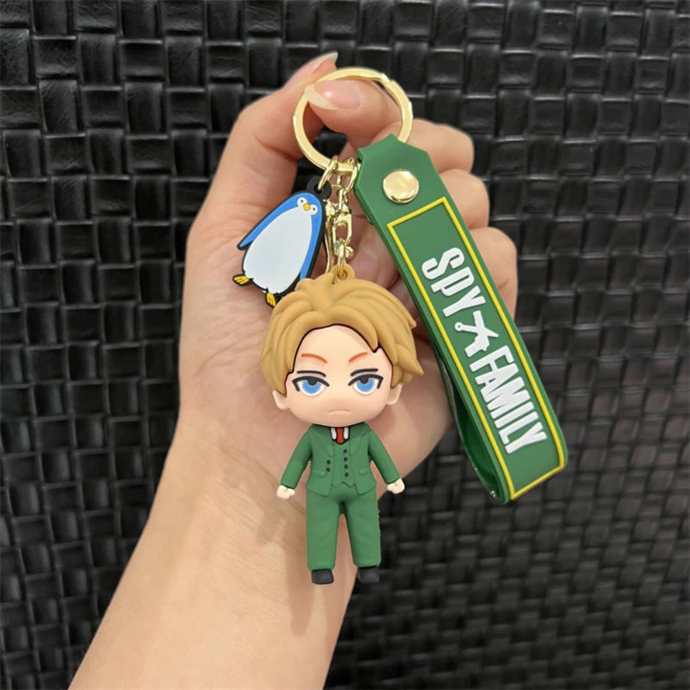 Spy X Family Twilight Anya Yor Loid Forger Keychain