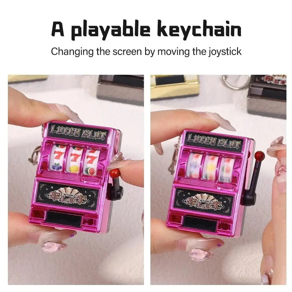 Slot Machine Keychain