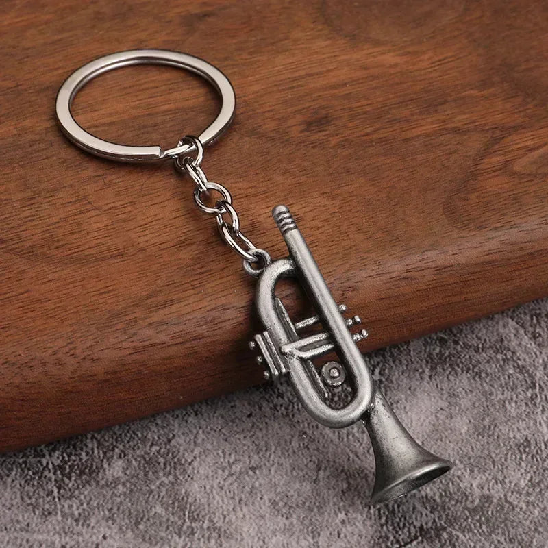 Trumpet Keychain