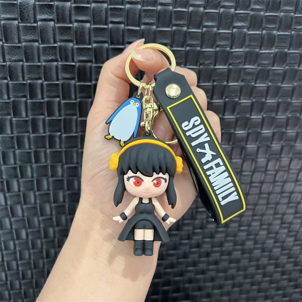 Spy X Family Twilight Anya Yor Loid Forger Keychain