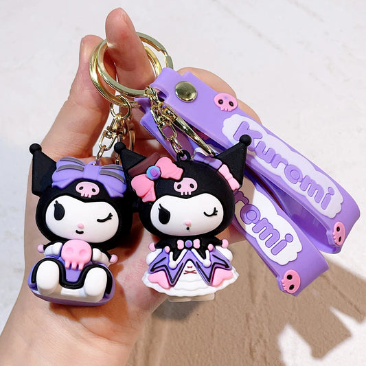 Kawaii Sanrio Kuromi Keychain