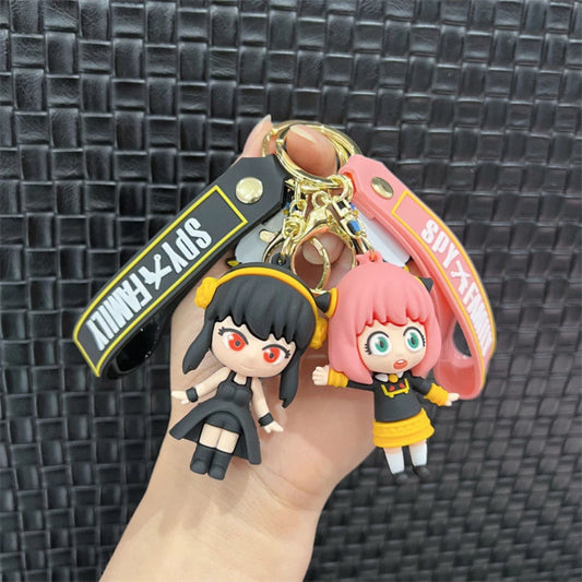 Spy X Family Twilight Anya Yor Loid Forger Keychain